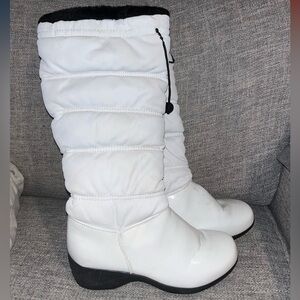 White Winter Boots